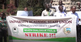 Kirinyaga University Lecturers' Strike.